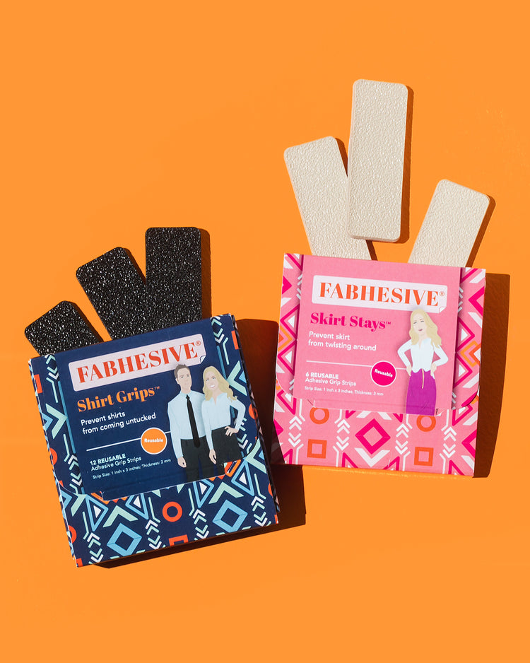 Fabhesive Shirt Grips and Skirt Stays